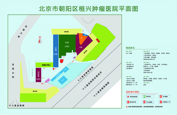 操大鸡吧北京市朝阳区桓兴肿瘤医院平面图